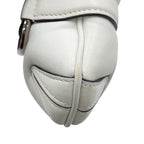 Gucci Horsebit Chain Small Leather White Handbag — view 7