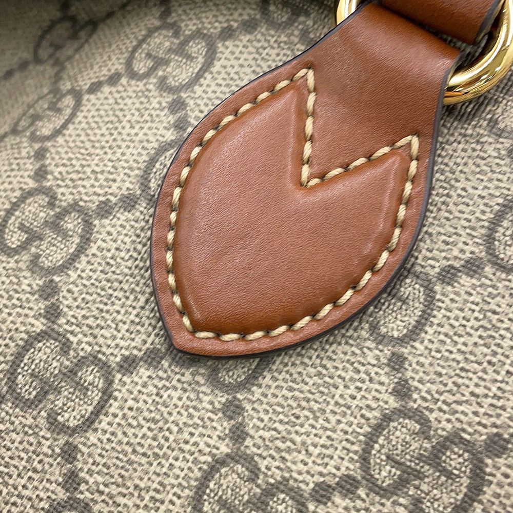 Gucci Tote GG Supreme Leather 2-Way Shoulder Bag — view 7