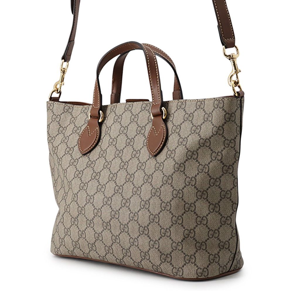 Gucci Tote GG Supreme Leather 2-Way Shoulder Bag — view 2