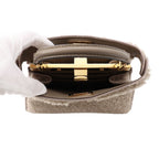 Fendi Peekaboo ISeeU Petit Shearling Leather Handbag — view 5