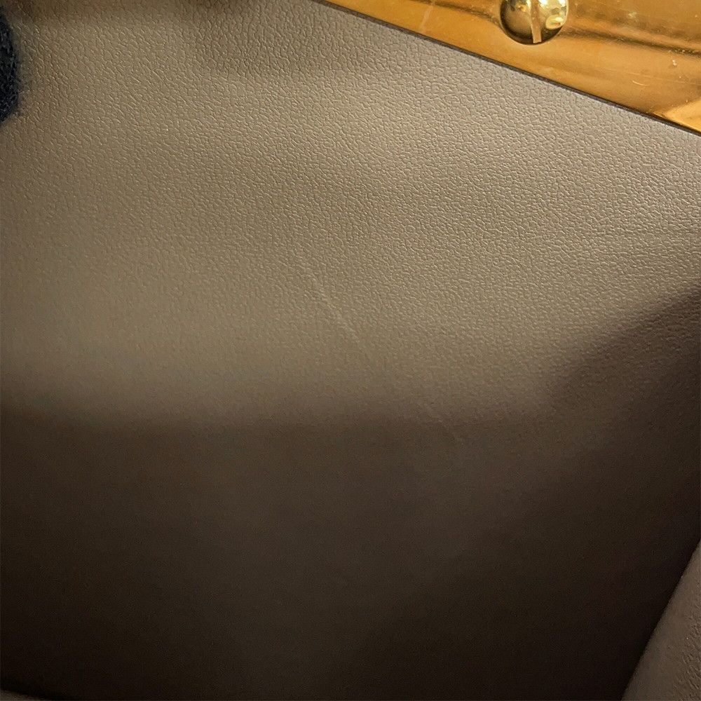 Fendi Peekaboo ISeeU Petit Shearling Leather Handbag — view 8