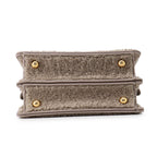 Fendi Peekaboo ISeeU Petit Shearling Leather Handbag — view 3