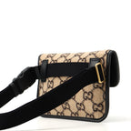 Gucci Belt Bag GG Wool Leather Black — view 3