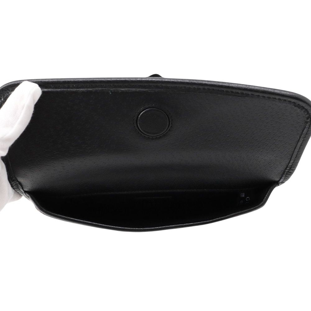 Gucci Belt Bag GG Wool Leather Black — view 6