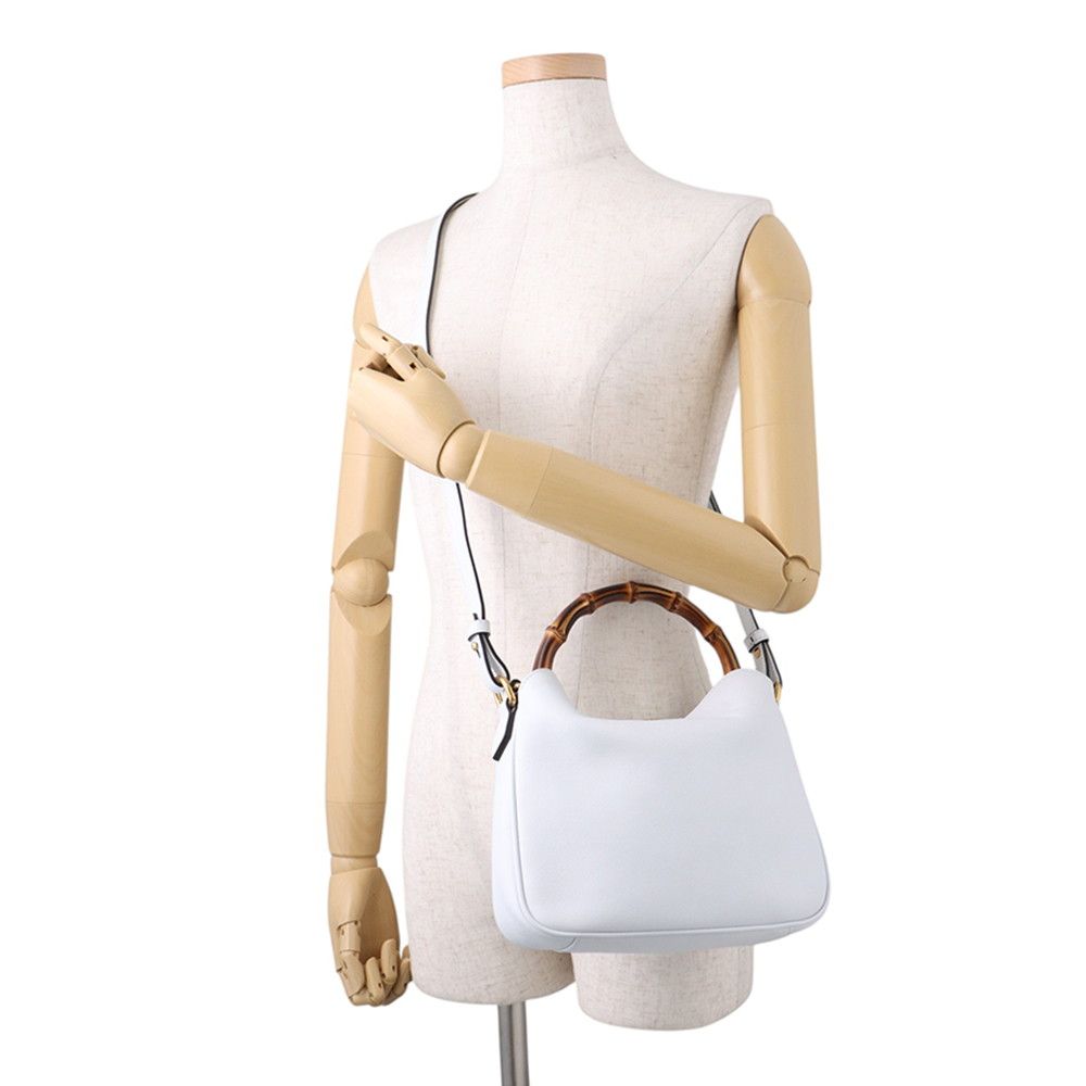Gucci Diana Bamboo Small Leather 2-Way Handbag — view 6