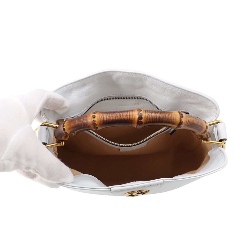 Gucci Diana Bamboo Small Leather 2-Way Handbag — view 7