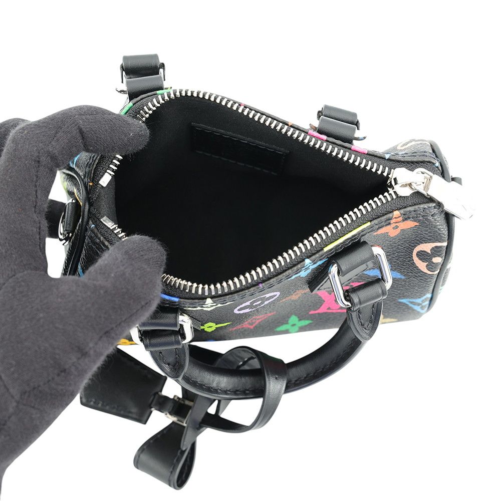 Louis Vuitton Handbag Monogram Multicolor LV TM Nano Speedy 2-Way Takashi — view 6