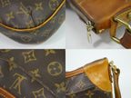 Louis Vuitton LV Odeon MM Monogram Shoulder Bag Pochette Brown Vintage — view 7