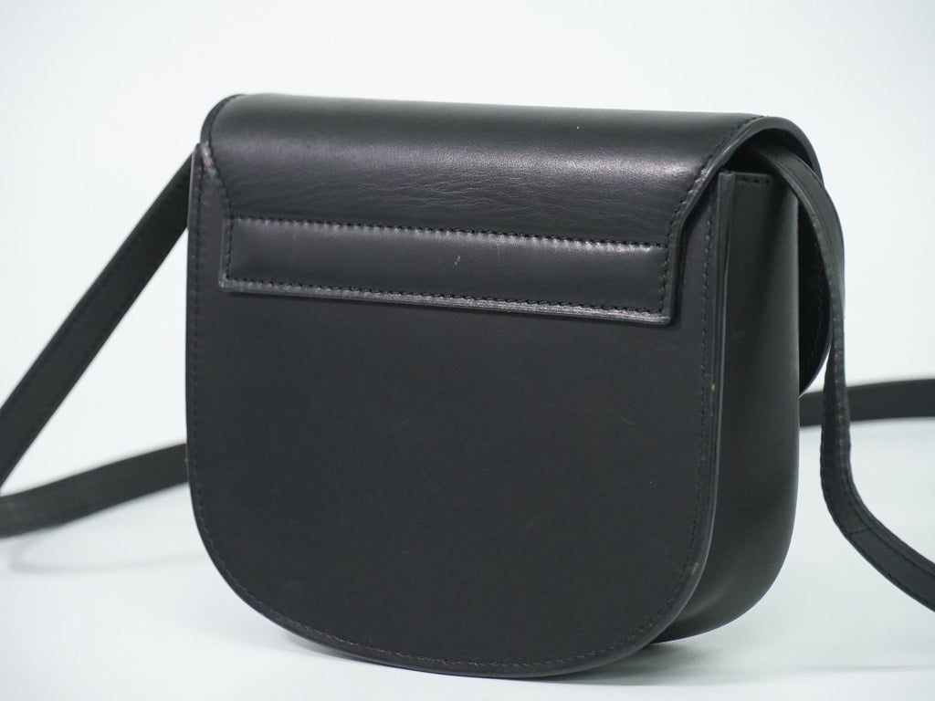 Saint Laurent YSL Kaia Small Shoulder Bag Pochette Leather Black Vintage — view 2
