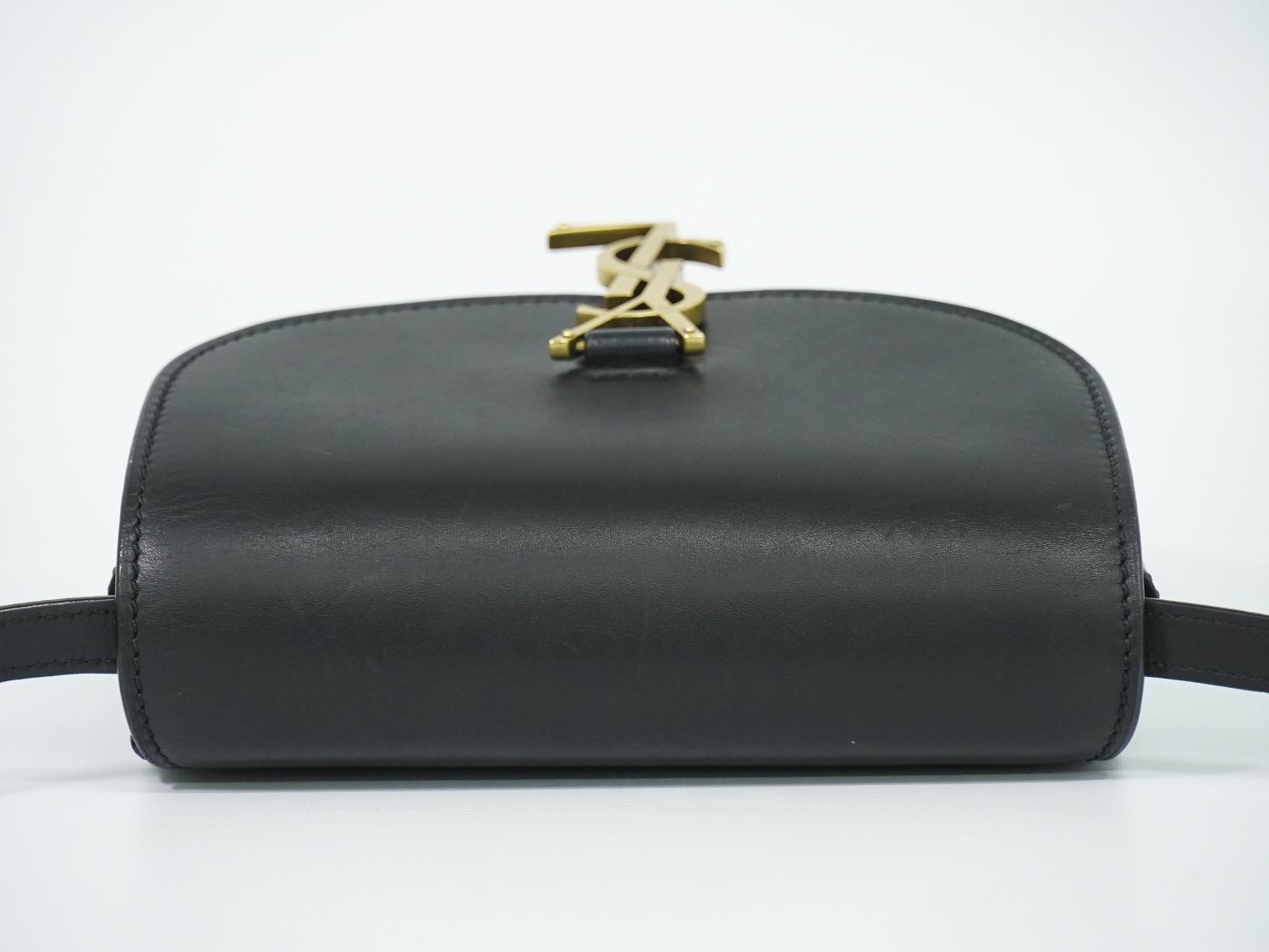 Saint Laurent YSL Kaia Small Shoulder Bag Pochette Leather Black Vintage — view 5