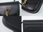 Saint Laurent YSL Kaia Small Shoulder Bag Pochette Leather Black Vintage — view 7