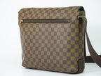 Louis Vuitton LV Brooklyn MM Damier Ebene Shoulder Bag Brown Vintage — view 2