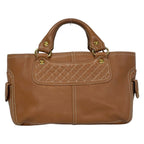 Celine Handbag Boogie Bag Brown Leather — view 3
