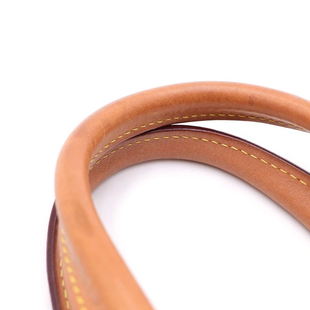 Louis Vuitton Monogram Rivoli MM 2-Way Shoulder Bag Brown Leather Gold — view 7