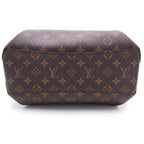 Louis Vuitton Monogram Rivoli MM 2-Way Shoulder Bag Brown Leather Gold — view 4