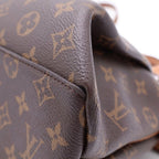 Louis Vuitton Monogram Rivoli MM 2-Way Shoulder Bag Brown Leather Gold — view 5