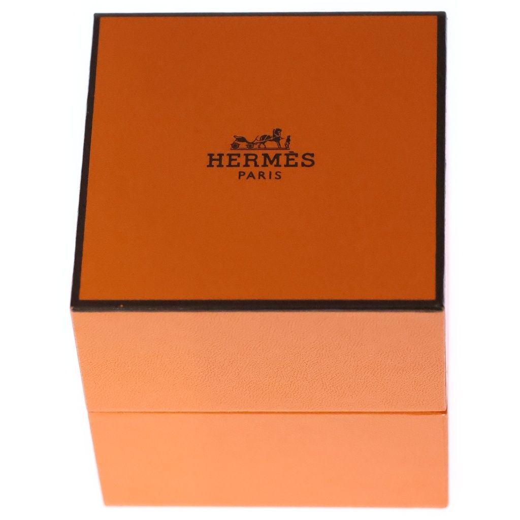 Hermes Chaine D'ancre Enchainee Bangle Blurscuffs Cut Silver Bracelet — view 6