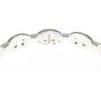 Hermes Chaine D'ancre Enchainee Bangle Blurscuffs Cut Silver Bracelet — view 5