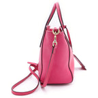 Gucci 2-Way Shoulder Bag Pink Leather Gold — view 3