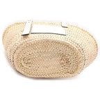 Loewe Baskethandbag Large White Leather Silver Handbag — view 4