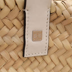 Loewe Baskethandbag Large White Leather Silver Handbag — view 7