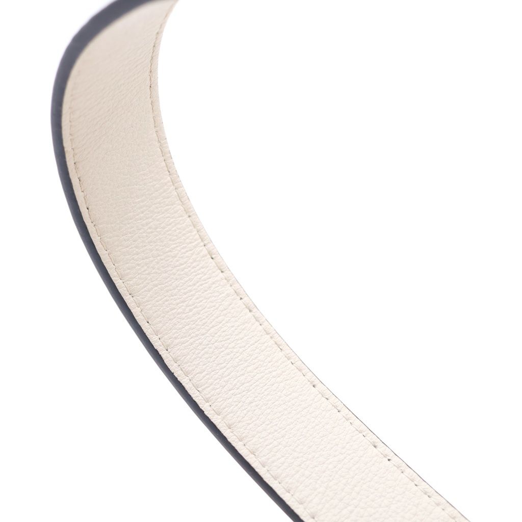 Loewe Baskethandbag Large White Leather Silver Handbag — view 6