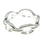 Hermes Chaine D'ancre Enchainee PM Ring 57 Silver — view 3