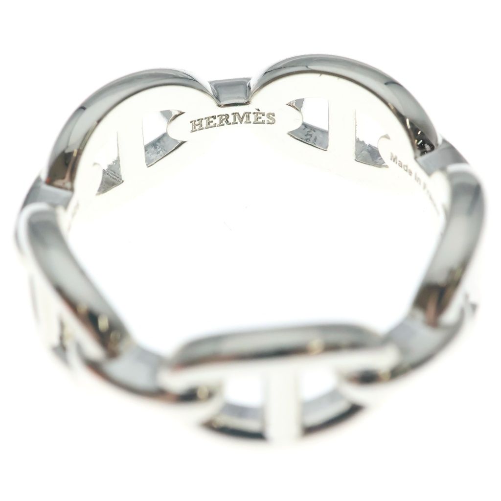 Hermes Chaine D'ancre Enchainee PM Ring 57 Silver — view 5