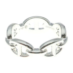 Hermes Chaine D'ancre Enchainee PM Ring 57 Silver — view 2