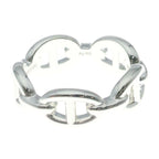 Hermes Chaine D'ancre Enchainee PM Ring 57 Silver — view 4