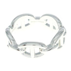 Hermes Chaine D'ancre Enchainee PM Ring 57 Silver — view 3