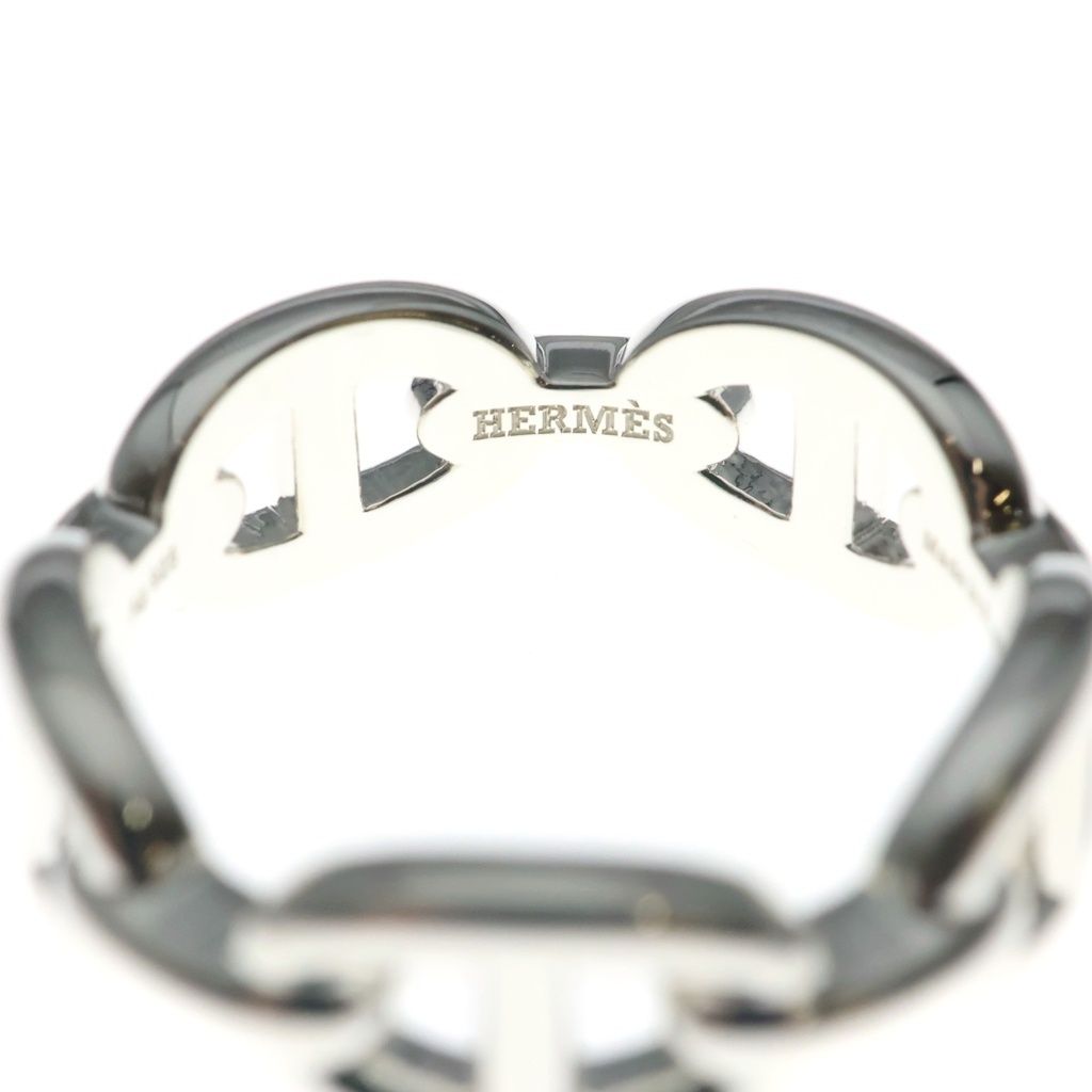 Hermes Chaine D'ancre Enchainee PM Ring 57 Silver — view 5