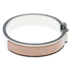 Hermes Clic Clac Bangle Blurscuffs Cut Silver Bracelet — view 3