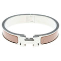 Hermes Clic Clac Bangle Blurscuffs Cut Silver Bracelet