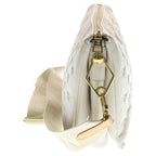 Louis Vuitton Monogram Coussin PM Cream 2-Way Chain Shoulder Bag White Leather — view 3