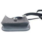 Hermes Evelyne TPM Shoulder Bag Black Taurillon Clemence Silver — view 4