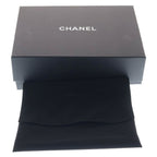 Chanel Vanity Chain Mini Shoulder Bag Pink Beige Leather Gold — view 8