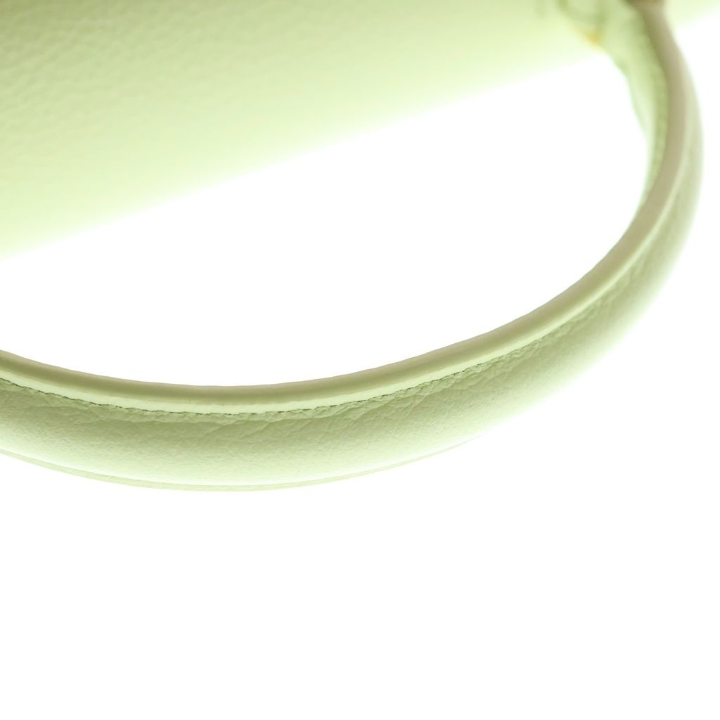 Celine Teen Nino 2-Way Shoulder Bag Light Green Leather Gold — view 6