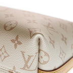Louis Vuitton Monogram Dune Multipath 2-Way Shoulder Bag White Leather Gold — view 5