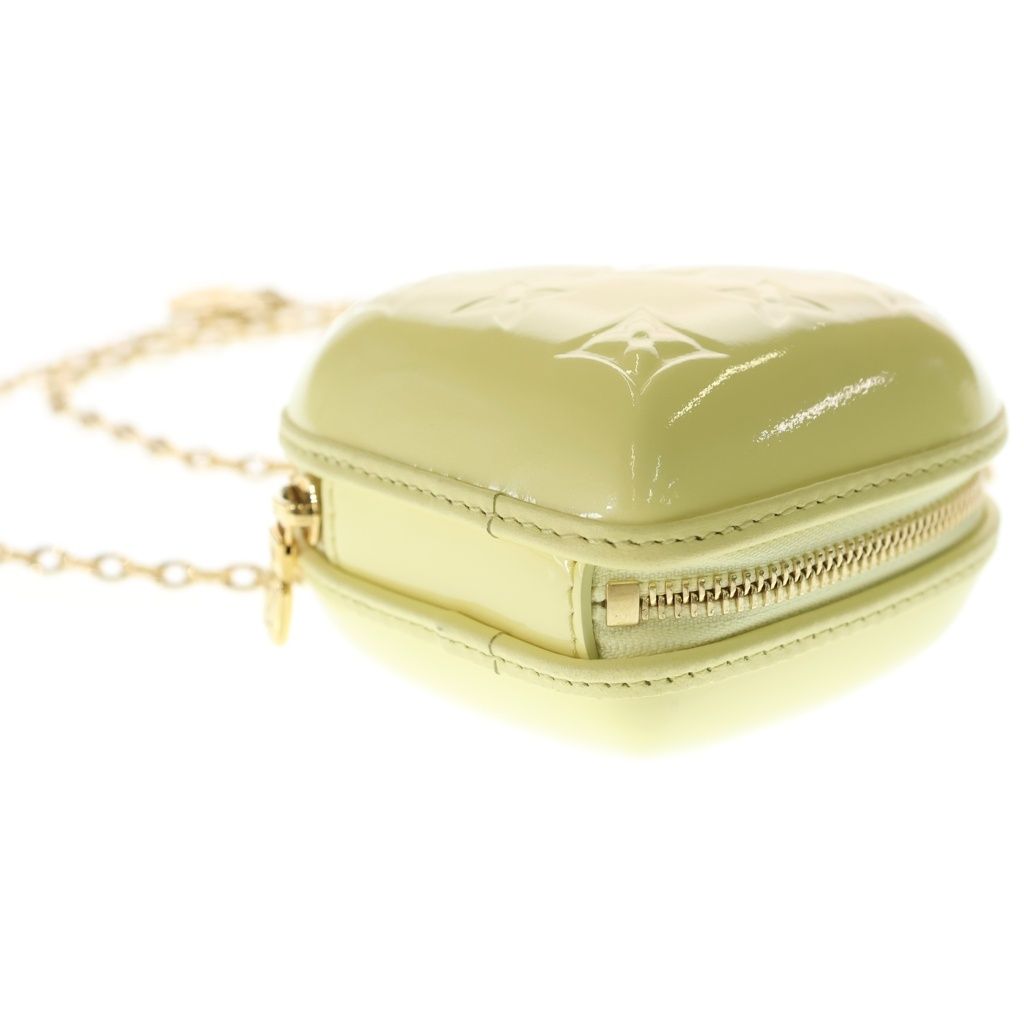 Louis Vuitton Vernis Keep My LV Heart Chain Mini Bag Yellow Gold — view 4