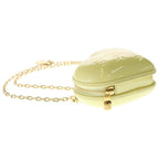 Louis Vuitton Vernis Keep My LV Heart Chain Mini Bag Yellow Gold — view 3