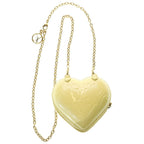 Louis Vuitton Vernis Keep My LV Heart Chain Mini Bag Yellow Gold — view 2