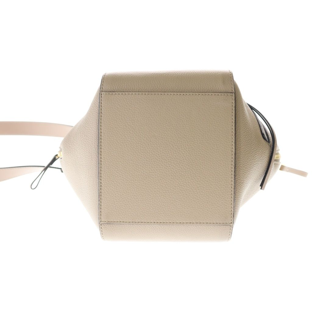 Loewe Hammock Compact 2-Way Shoulder Bag Brown Gray Ju Leather Gold — view 4