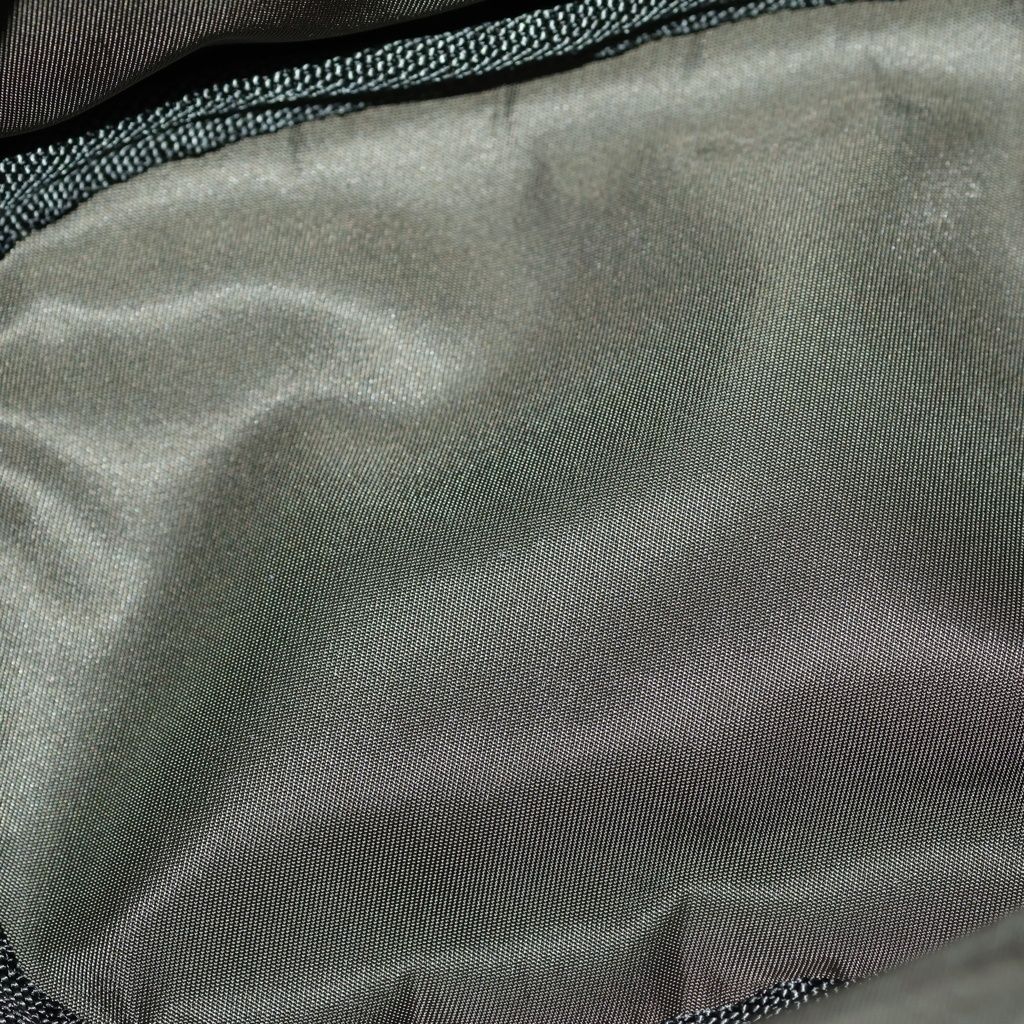 Prada Re-Nylon Speedlock Pouch Drawstring Leather Khaki Silver — view 8