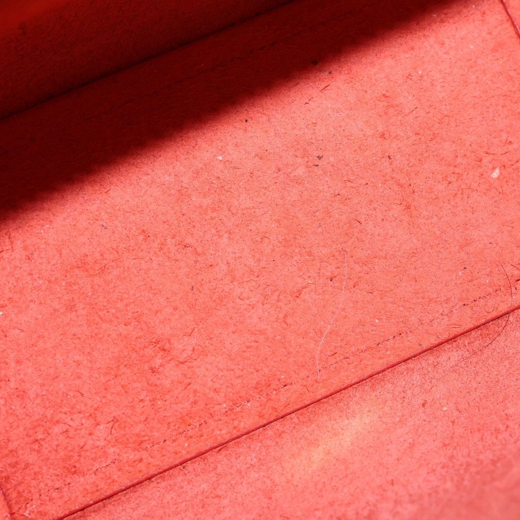 Celine Belt Bag Nano 2-Way Red Leather Gold — view 8