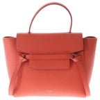 Celine Belt Bag Nano 2-Way Red Leather Gold