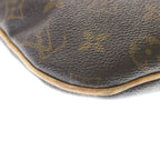 Louis Vuitton Monogram Pochette Bosfall Shoulder Bag Brown Leather Gold — view 5