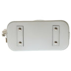 Louis Vuitton Epi Alma BB Leather 2-Way Bag Silver White — view 4