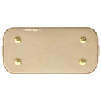 Louis Vuitton Alma Shoulder Bag Beige Brown Leather Patent Gold — view 4