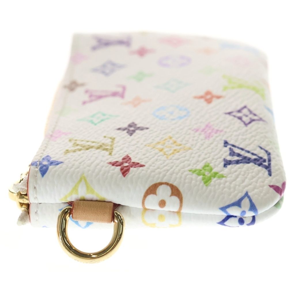 Louis Vuitton LV Takashi Murakami Pochette Cles Charm Inventory Pouch White — view 3